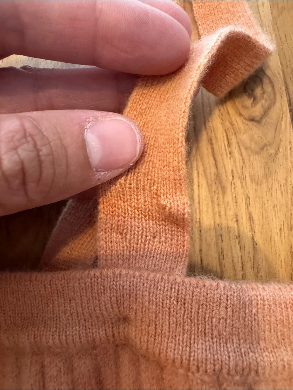 ULLA JOHNSON Wool & Cashmere Ribbed Cropped Tank Top Women’s XL Button Front - Picture 5 of 11